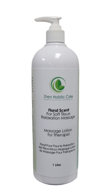 Floral Massage Lotion - For Soft Tissue / Relaxation Massage 1L