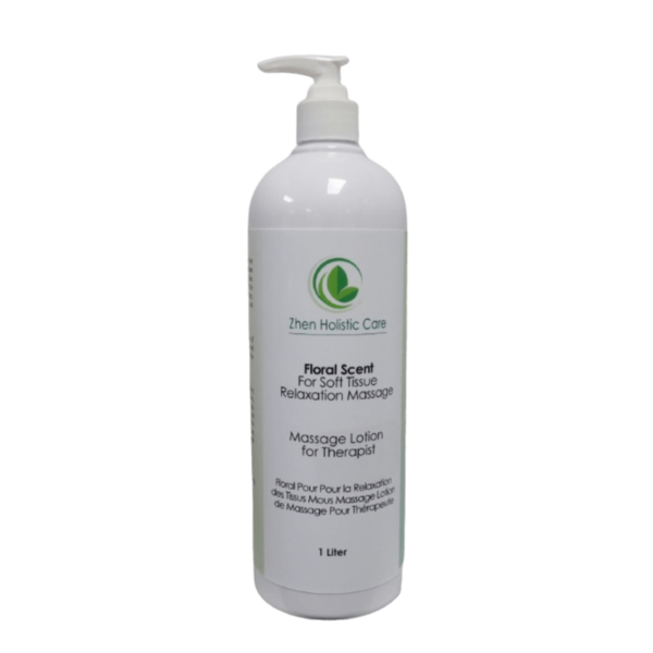 Floral Massage Lotion - For Soft Tissue / Relaxation Massage 1L