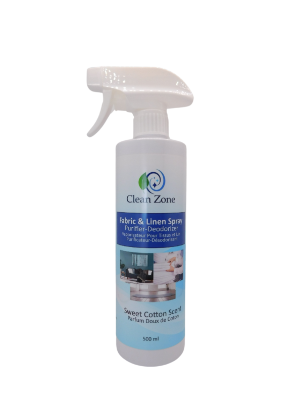 Fabric & Linen Spray – Sweet Cotton Scent 500ml