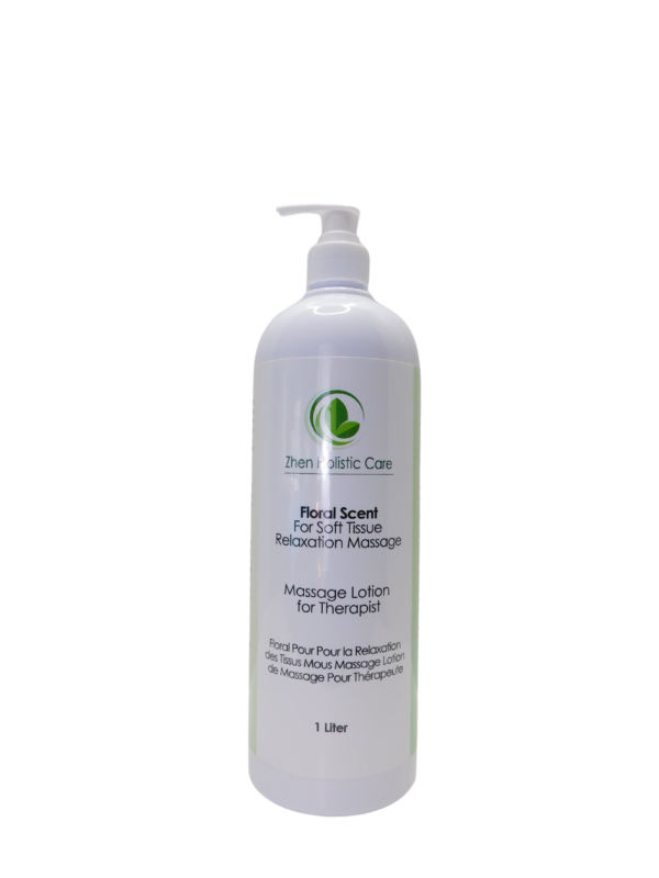 Floral Massage Lotion - For Soft Tissue / Relaxation Massage 1L